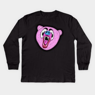 Comic Bear (Original) Kids Long Sleeve T-Shirt